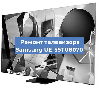 Замена ламп подсветки на телевизоре Samsung UE-55TU8070 в Новосибирске